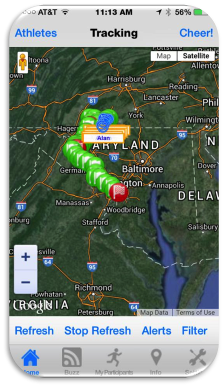 Ultra Relay Runners Use RaceJoy’s Live GPS Tracking – RunSignup Blog