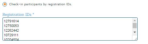 Bulk Check-In by Registration ID – RunSignup Blog