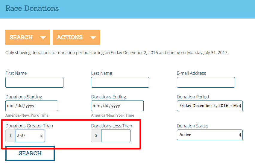 Donation Amount Reports Runsignup Blog